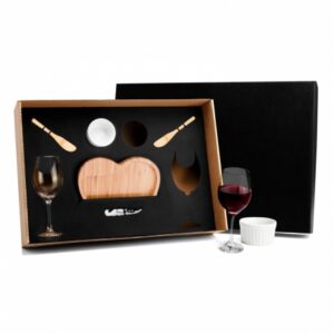 Brinde kit vinho e petisco personalizado FBKT-90006